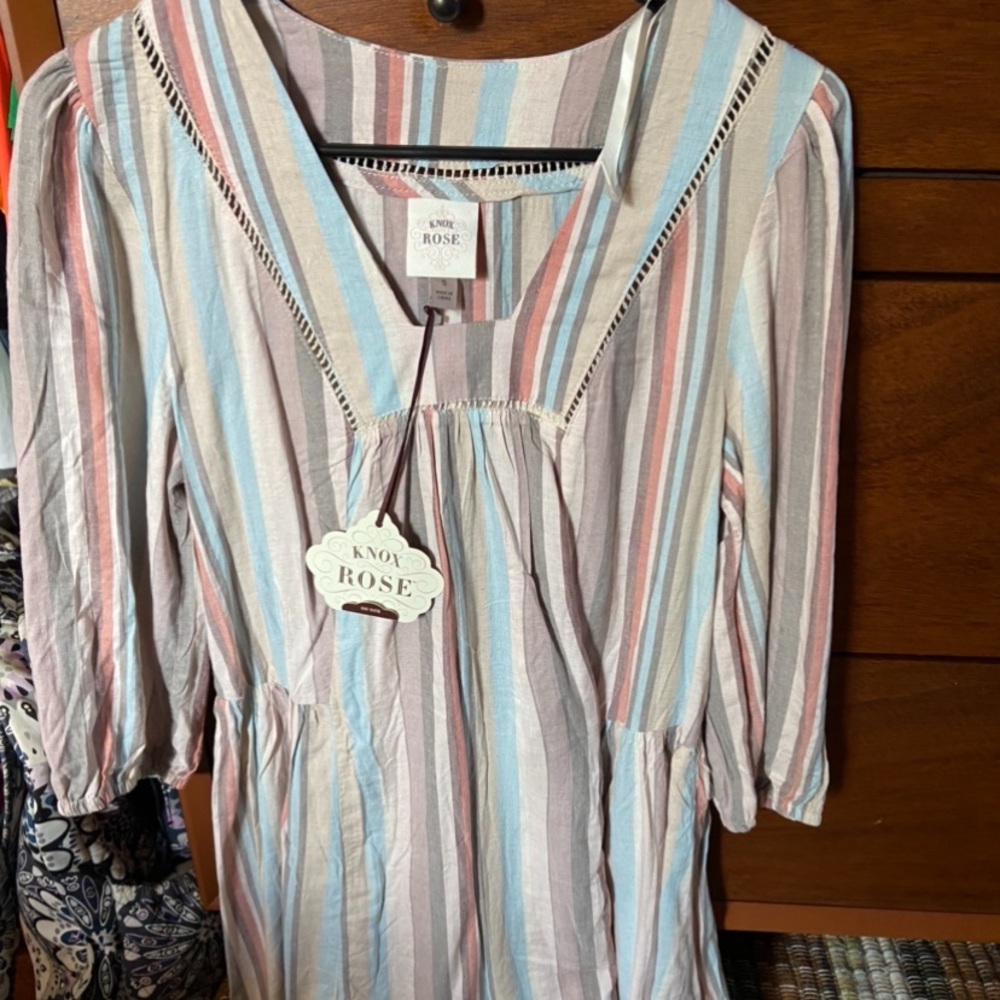 knox rose multicolor long sleeve dress